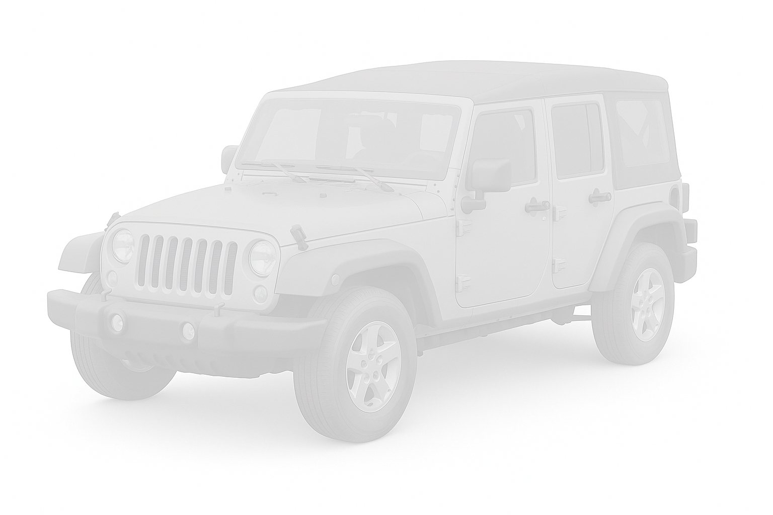 2007-2018 Jeep Wrangler JKU 4 Door Soft Top