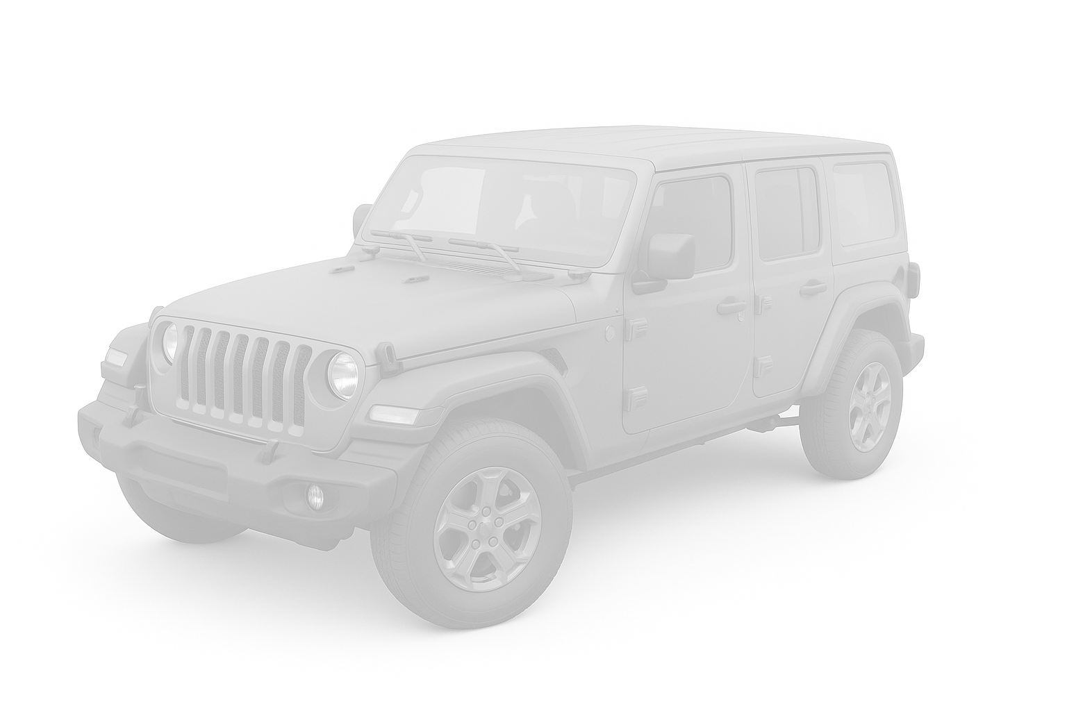 2018-2026 Jeep Wrangler JLU 4 Door Hard Top