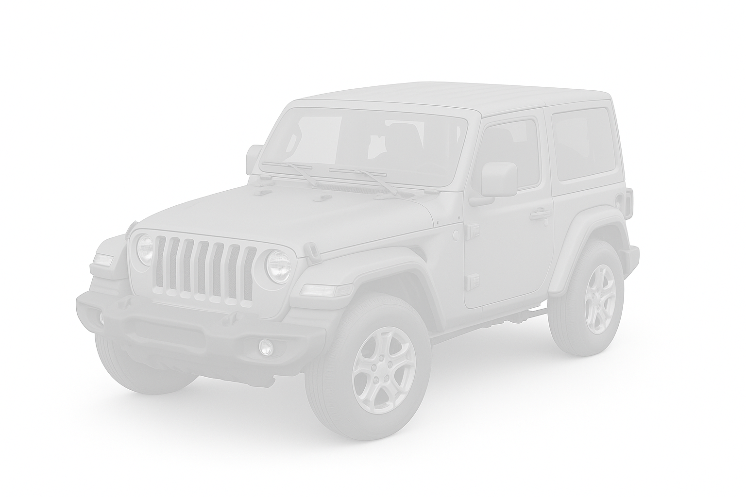 2018-2026 Jeep Wrangler JL 2 Door Hard Top