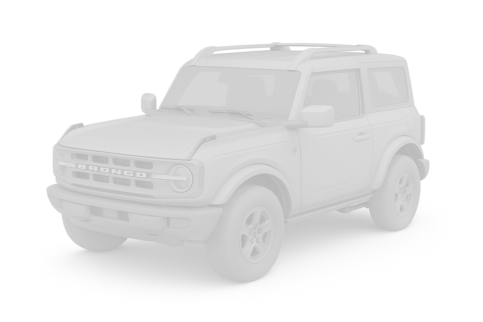 2021-2026 Ford Bronco 2 Door Hard Top