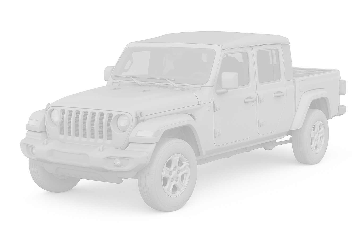 2020-2026 Jeep Gladiator JT 4 Door Soft Top
