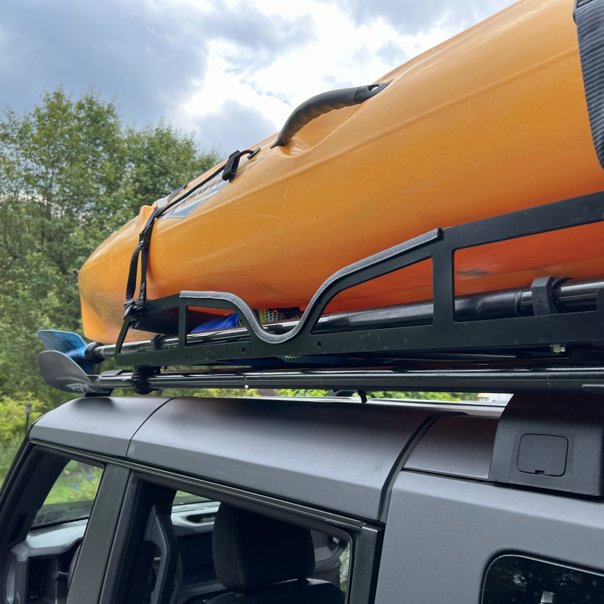 EXR SIDE-LOADER KAYAK BASKET, Heavy Duty - for 1 PERSON to self-load large KAYAKS / SUP. Simple, Innovative, Awesome (EXR5181)