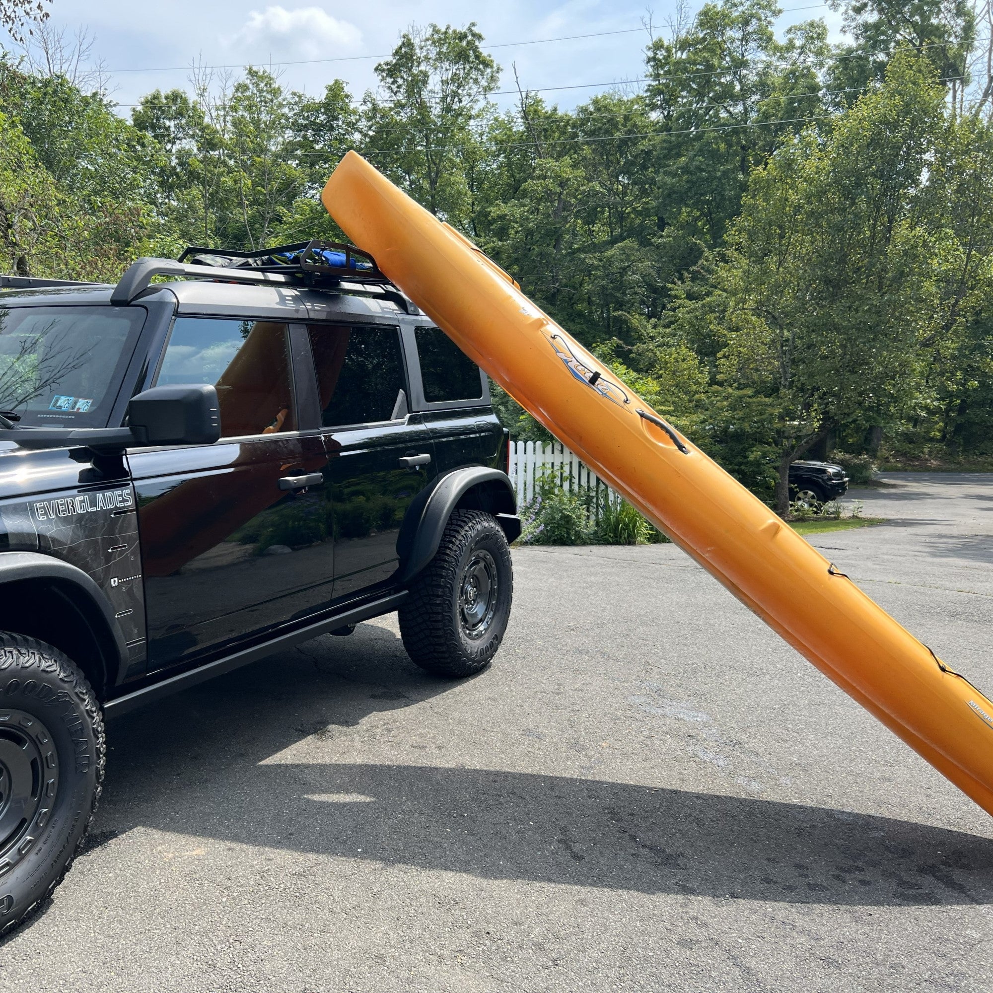 EXR SIDE-LOADER KAYAK BASKET, Heavy Duty - for 1 PERSON to self-load large KAYAKS / SUP. Simple, Innovative, Awesome (EXR5181)