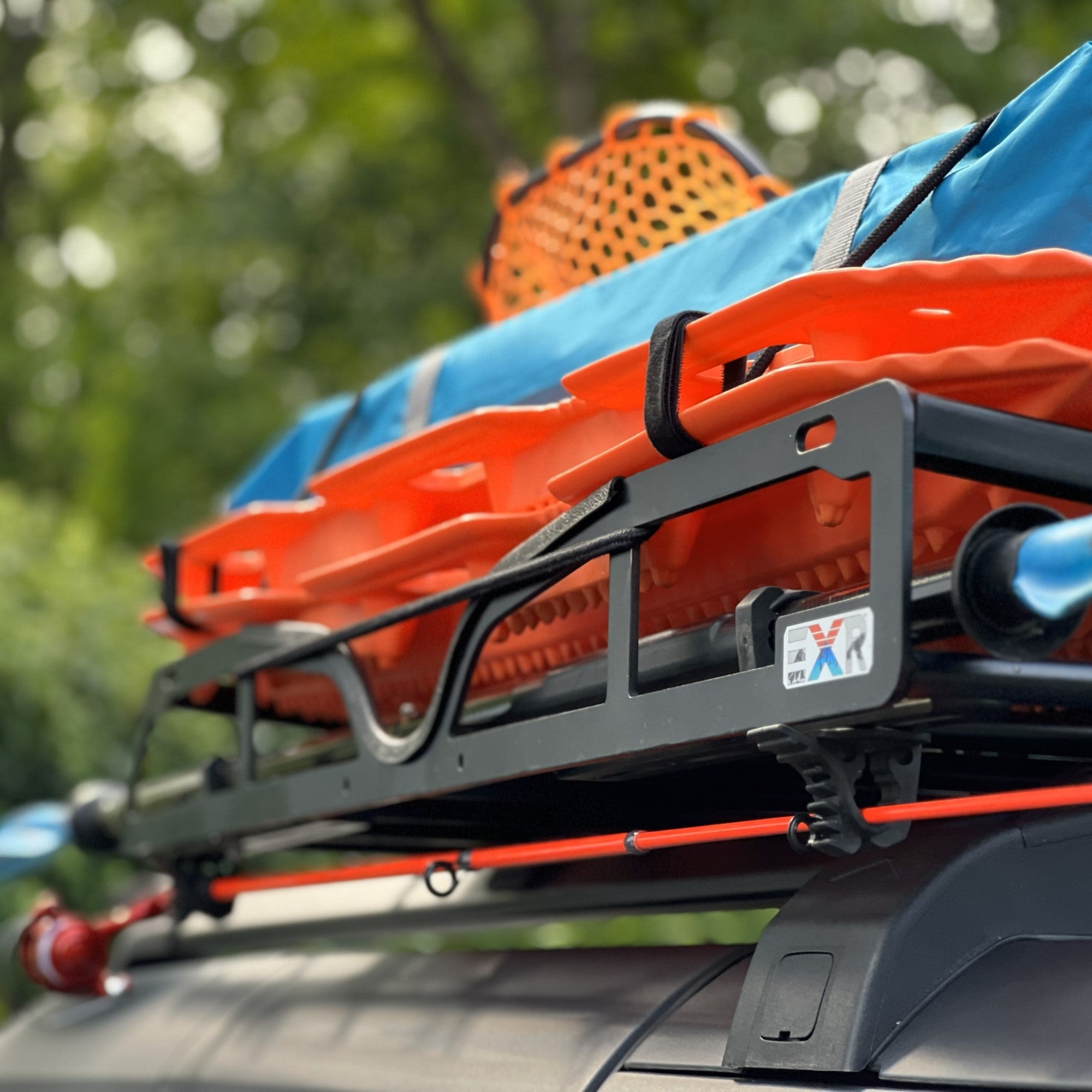 EXR SIDE-LOADER KAYAK BASKET, Heavy Duty - for 1 PERSON to self-load large KAYAKS / SUP. Simple, Innovative, Awesome (EXR5181)