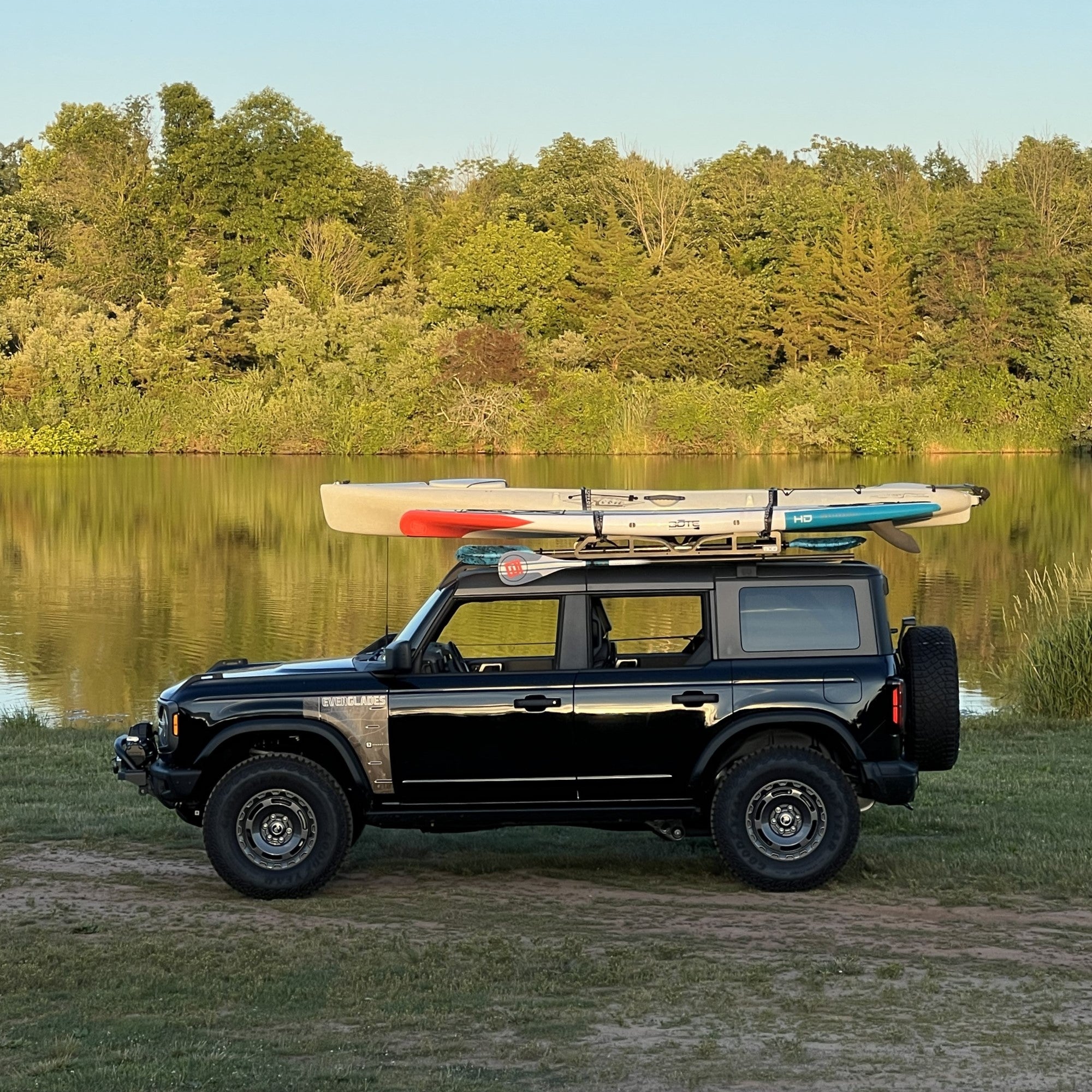 EXR SIDE-LOADER KAYAK BASKET, Heavy Duty - for 1 PERSON to self-load large KAYAKS / SUP. Simple, Innovative, Awesome (EXR5181)