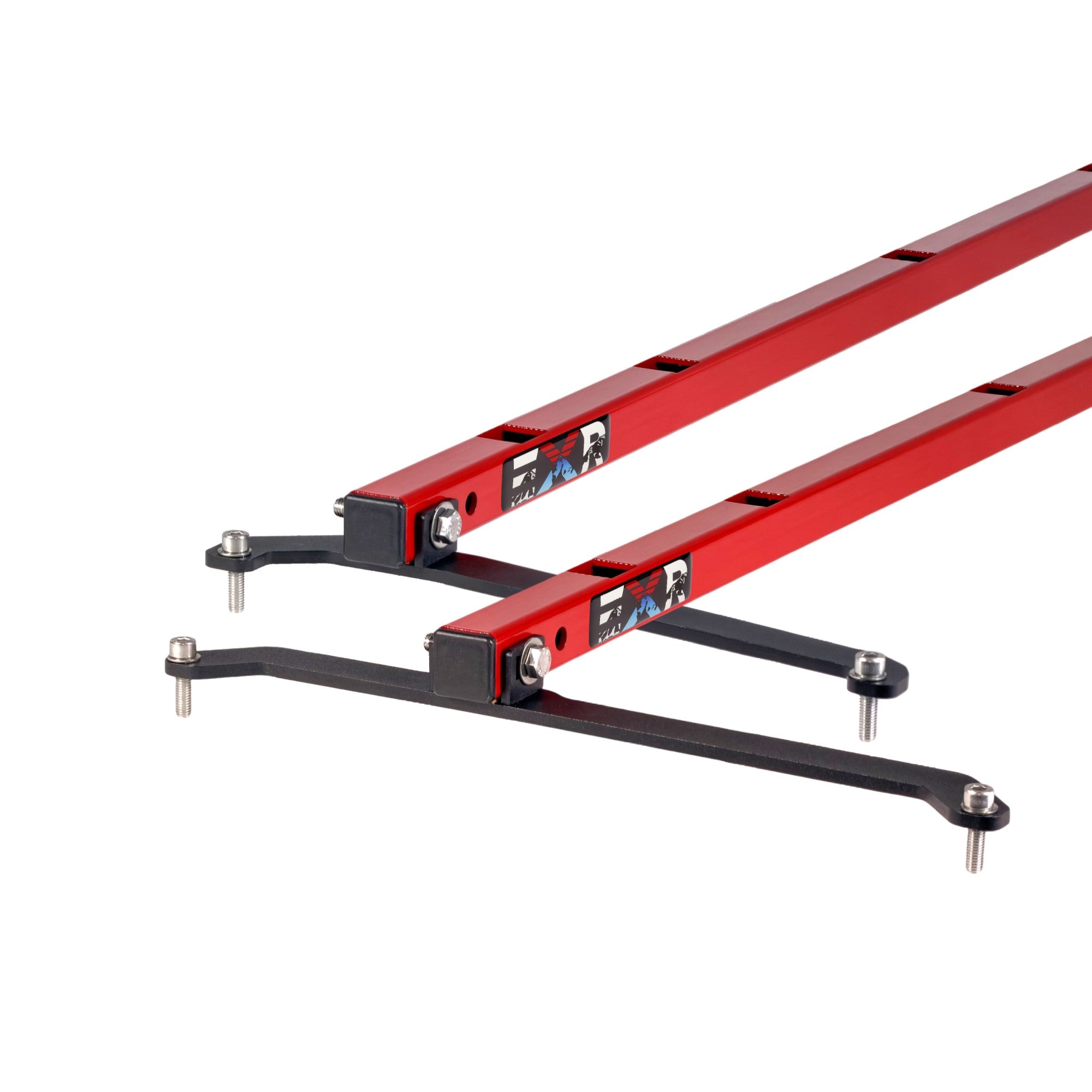 EXR SOFT TOP (or No Top) ROOF RACKS, 2 Heavy Duty xBars, fits Jeep Wrangler JL 2Dr (EXR6442)