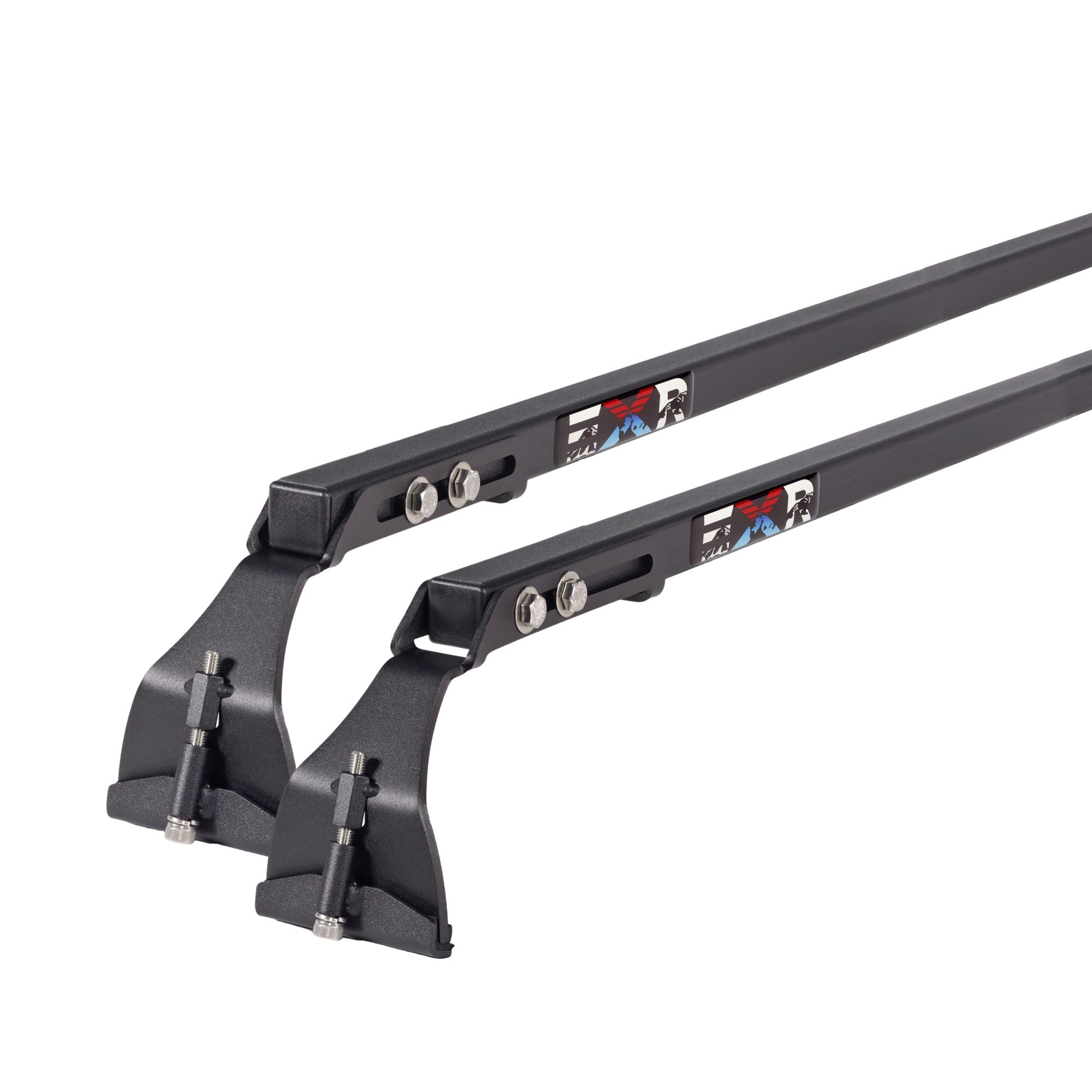 EXR HARD TOP ROOF RACKS, 2 Heavy Duty xBars, fits Jeep Wrangler JL/U 2-4Dr and Gladiator JT (EXR6444)