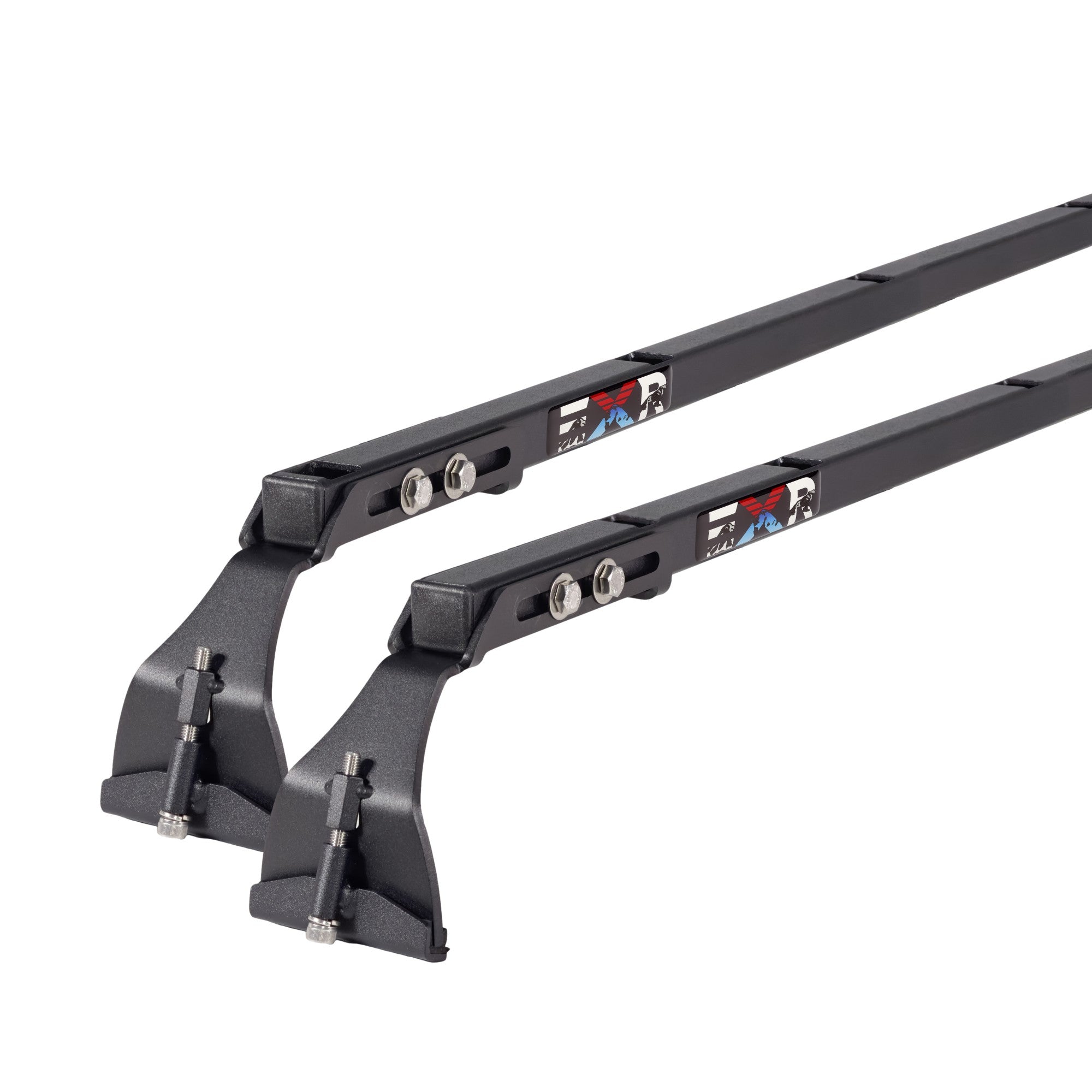 EXR HARD TOP ROOF RACKS, 2 Heavy Duty xBars, fits Jeep Wrangler JL/U 2-4Dr and Gladiator JT (EXR6444)