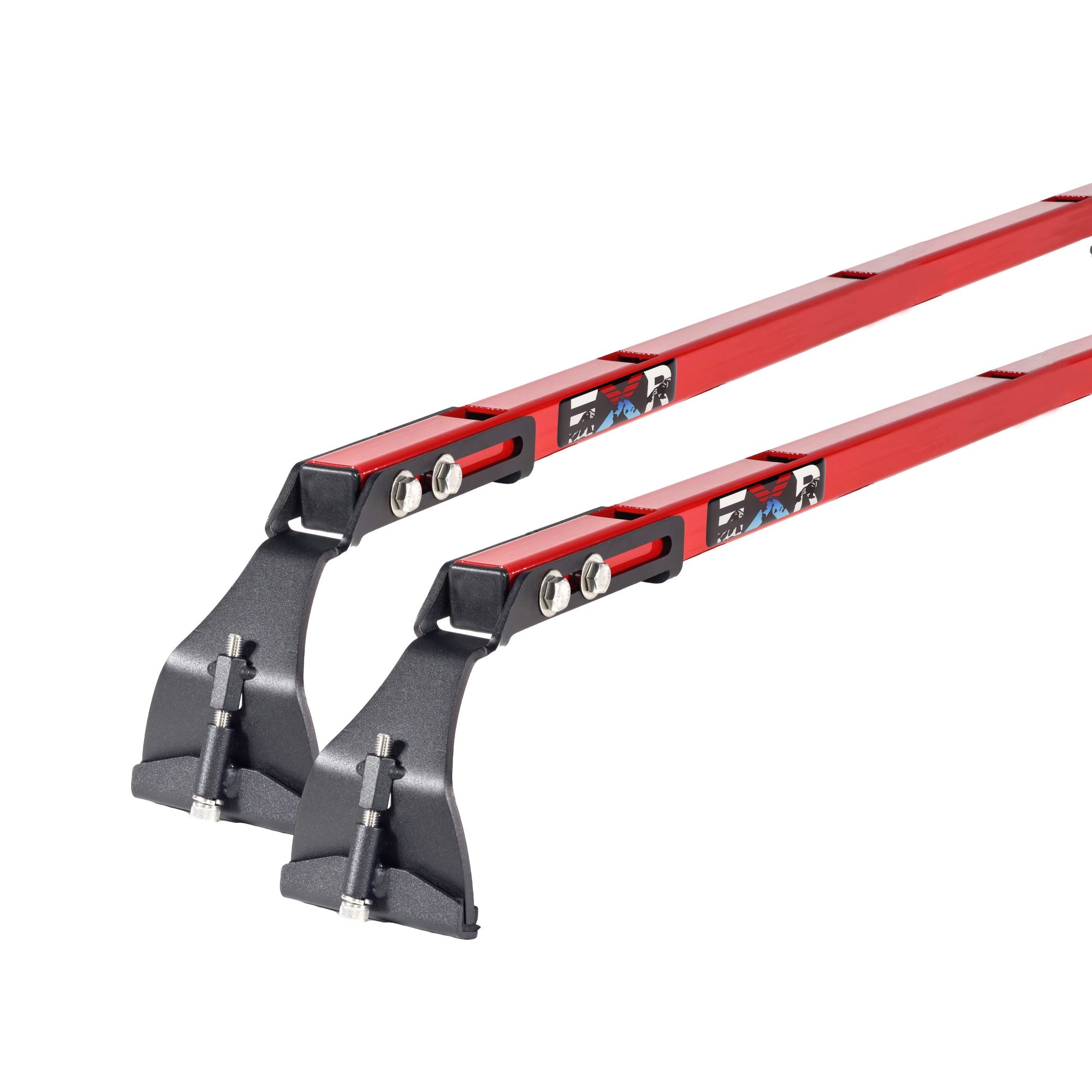 EXR HARD TOP ROOF RACKS, 2 Heavy Duty xBars, fits Jeep Wrangler JL/U 2-4Dr and Gladiator JT (EXR6444)